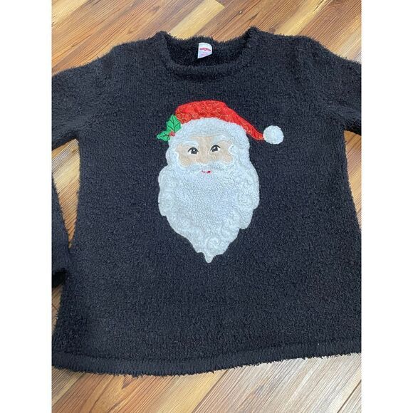 Holiday Time Santa sweater small - Picture 3 of 8